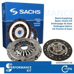 Kit de embrague Sachs Performance Renault Clio 3 Sport 197