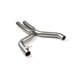 Tubos intermedios Evolution (link pipe) de titanio Akrapovič BMW M4 (G82, G83) desde 2021