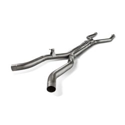 Tubos intermedios Evolution (link pipe) de titanio Akrapovič BMW XM (G09) desde 2023
