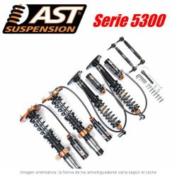 Suspensión roscada AST 5300 de 3 vías Ford Mustang S550 (2015-2020)