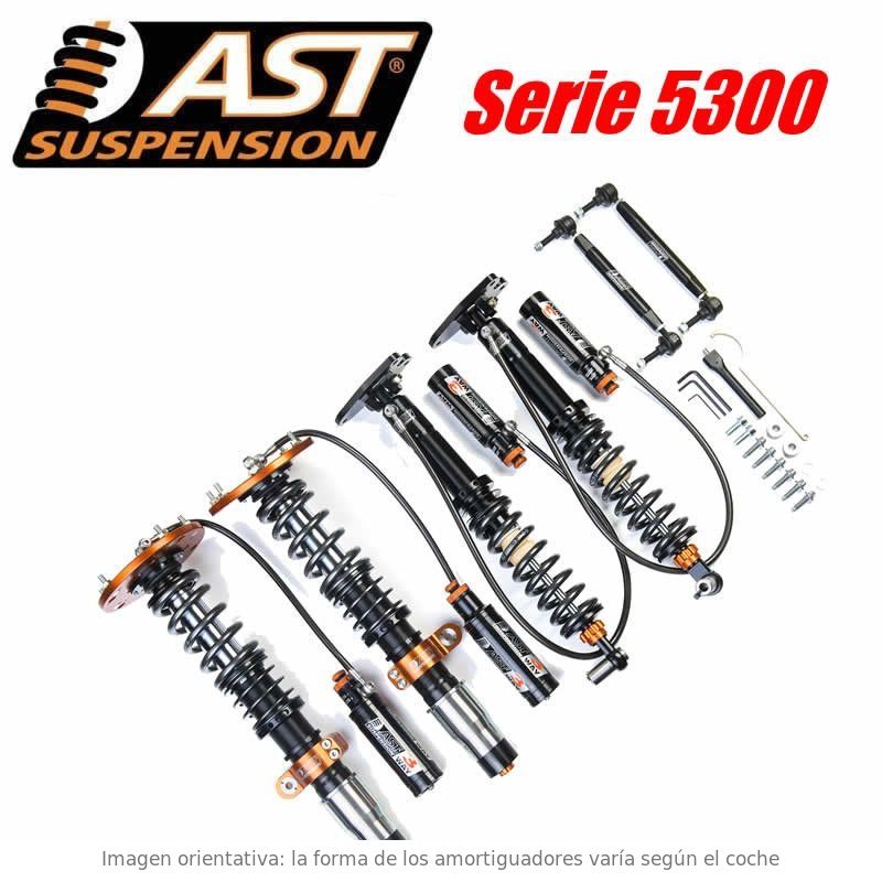 Suspensión roscada AST 5300 de 3 vías Ford Mustang S550 (2015-2020)