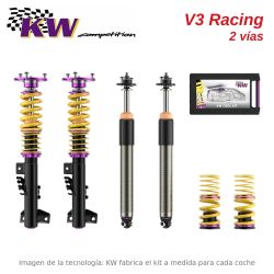Suspensión KW Competition V3 Racing 2 vías Nissan 350Z Z33