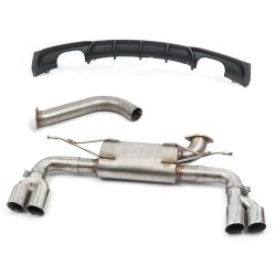 Silenciador trasero estilo M3 con panel Cobra Sport BMW 320i M-Sport F30/F31 (2011-2019)