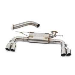 Silenciador trasero estilo M4 Cobra Sport BMW 420d F32, F33 y F36 (2013-2020)