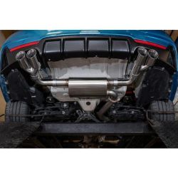 Silenciador trasero estilo M4 Cobra Sport BMW 420d F32, F33 y F36 (2013-2020)