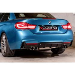 Silenciador trasero estilo M4 Cobra Sport BMW 420d F32, F33 y F36 (2013-2020)