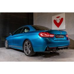 Silenciador trasero estilo M4 Cobra Sport BMW 420d F32, F33 y F36 (2013-2020)