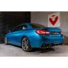 Silenciador trasero estilo M4 Cobra Sport BMW 420d F32, F33 y F36 (2013-2020)