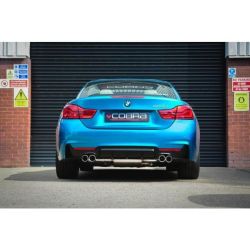 Silenciador trasero estilo M4 Cobra Sport BMW 420d F32, F33 y F36 (2013-2020)