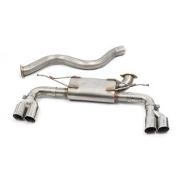 Silenciador trasero estilo M4 Cobra Sport BMW 430d F32, F33 y F36 (2013-2020)