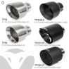 Escape axle-back Venom (sin silenciador trasero) Cobra Sport Ford Mustang 2.3L Ecoboost (2015-2023)