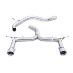 Escape cat-back Venom (sin silenciador trasero) Cobra Sport Audi TT 8S 2.0 TFSI (tracción delantera, 2015-2019)