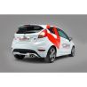 Escape cat-back Venom (sin silenciador trasero) Cobra Sport Ford Fiesta ST180 y 200 MK7 (Ø3")