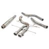 Escape cat-back Venom (sin silenciador trasero) Cobra Sport Ford Focus ST MK3 Familiar