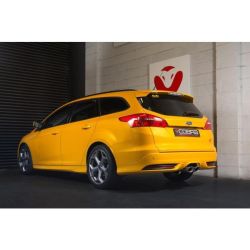 Escape cat-back Venom (sin silenciador trasero) Cobra Sport Ford Focus ST MK3 Familiar