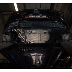 Escape cat-back Venom (sin silenciador trasero) Cobra Sport Volkswagen Polo AW GTI 2.0L TSI (2017-2018)