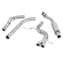 Escape cat/GPF-back Venom (sin silenciador trasero) Cobra Sport Renault Megane RS280 Cup y 300 Trophy (2018-2022)