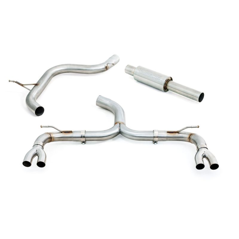 Escape cat/GPF-back Venom (sin silenciador trasero) Cobra Sport Cupra Leon 300 (desde 2020)
