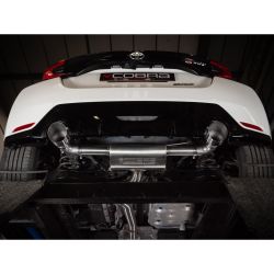 Escape turbo-back Venom (sin silenciador trasero) Cobra Sport Toyota Yaris GR (desde 2020)