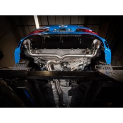 Escape GPF-back con válvulas Venom (sin silenciador trasero) Cobra Sport BMW M135i F40 (desde 2019)