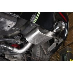 Escape axle-back Cobra Sport Ford Mustang GT V8 5.0L Cabrio (2015-2018)