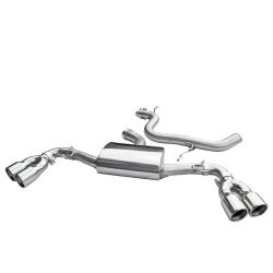 Escape cat-back Cobra Sport Audi TT 8J 1.8 y 2.0L TFSI (tracción delantera, 2007-2011)