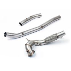 Tubo delantero Cobra Sport Volkswagen Golf 8 GTI 2.0L TSI / Cupra Leon 300 con GPF (desde 2020)