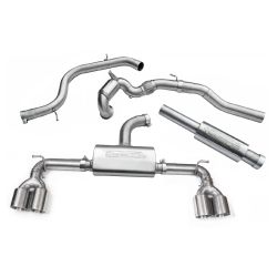 Escape turbo-back de cuatro salidas Cobra Sport Volkswagen Golf 7 GTI 2.0L TSI (2012-2017)