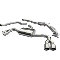 Escape turbo-back Cobra Sport Audi TT 8J 1.8 y 2.0L TFSI (tracción delantera, 2007-2011)