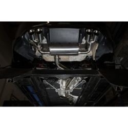 Escape cat-back con válvulas Cobra Sport BMW M2 F87 (Ø3")