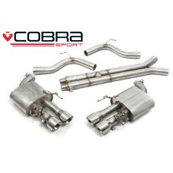 Escape cat-back con válvulas Cobra Sport Ford Mustang GT V8 5.0L (2015-2018, Ø3")