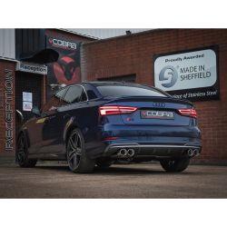 Escape GPF-back con válvulas Cobra Sport Audi S3 8V Sedán (2019-2020)