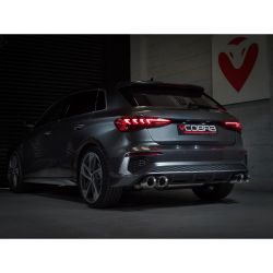 Escape GPF-back con válvulas Cobra Sport Audi S3 8Y Sportback (desde 2020) (versión Race)