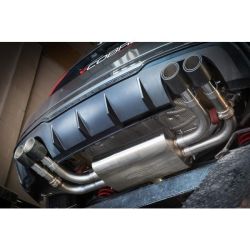 Escape turbo-back con válvulas Cobra Sport Audi S3 8V Sedán (2012-2020)