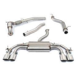 Escape turbo-back con válvulas Cobra Sport Volkswagen Golf 8 R 2.0L TSI (desde 2021)