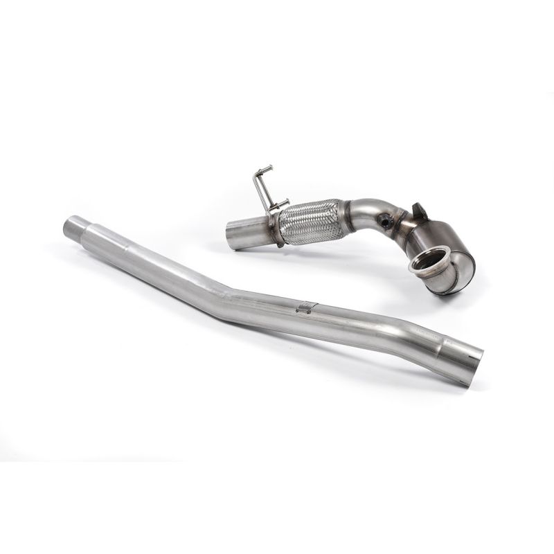 Downpipe con catalizador deportivo homologado ECE Milltek Sport Seat León 5F / VW Golf 7 (13-19)