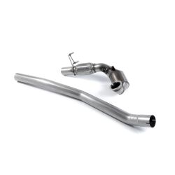 Downpipe con catalizador deportivo homologado ECE Milltek Sport Seat León 5F / VW Golf 7 (13-19)