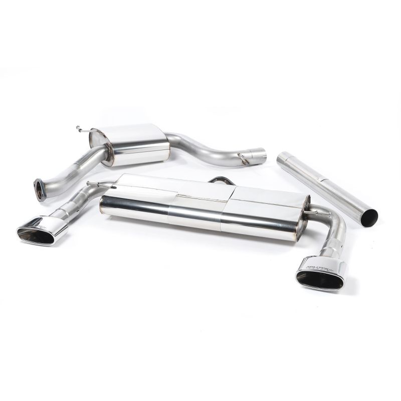 Escape cat-back resonado homologado ECE Milltek Sport Seat León Cupra 280/290 (sin GPF) (14-17)