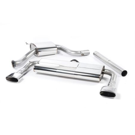 Escape cat-back resonado homologado ECE Milltek Sport Seat León Cupra 280/290 (sin GPF) (14-17)