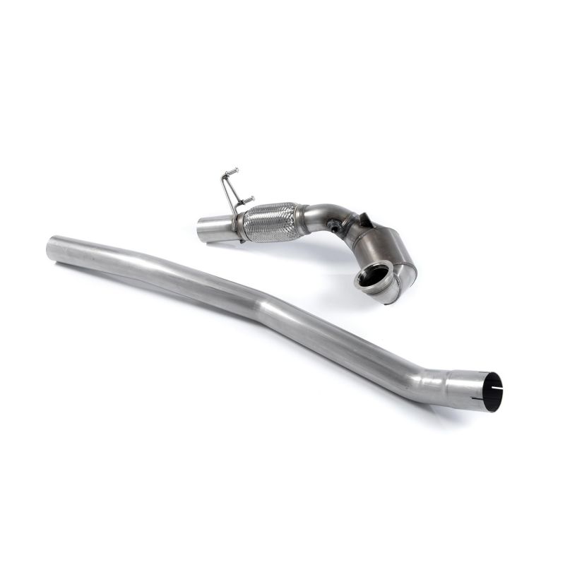 Downpipe con catalizador deportivo homologado ECE Milltek Sport Seat León ST Cupra / Skoda Octavia vRS 2.0 TSI (13-19)