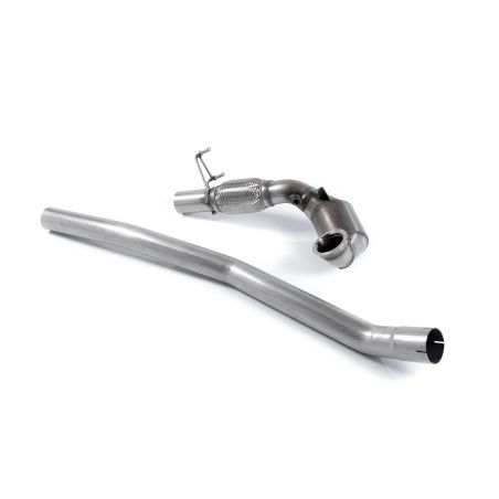 Downpipe con catalizador deportivo homologado ECE Milltek Sport Seat León ST Cupra / Skoda Octavia vRS 2.0 TSI (13-19)