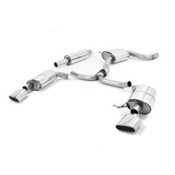 Escape cat-back resonado homologado ECE Milltek Sport Seat León ST Cupra 280/290 2.0 TSI (sin GPF) (15-19)