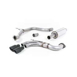 Escape cat-back resonado homologado ECE Milltek Sport Seat León FR 2.0 TDI 184ps SC (13-20)