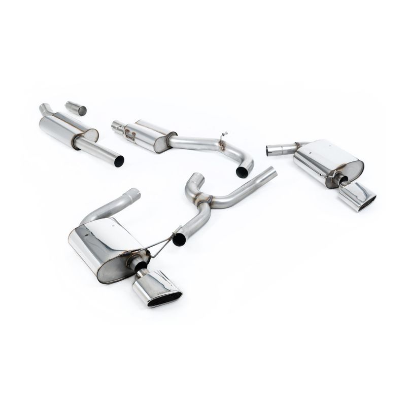Escape cat-back resonado homologado ECE Milltek Sport Seat León ST Cupra 300 (sin GPF) (17-18)