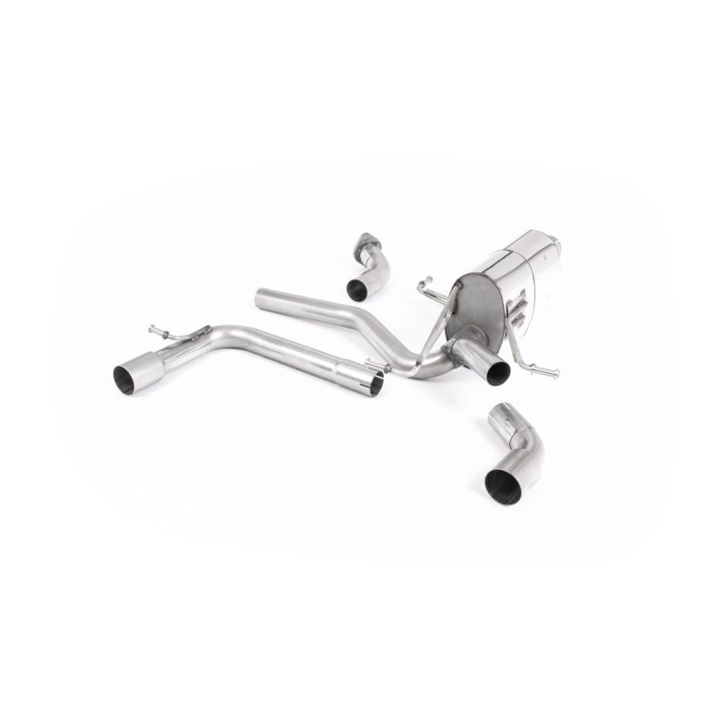 Escape pipe-back homologado ECE Milltek Sport Suzuki Swift Sport 1.4 BoosterJet (17-20)