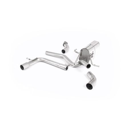 Escape pipe-back homologado ECE Milltek Sport Suzuki Swift Sport 1.4 BoosterJet (17-20)