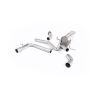 Escape pipe-back homologado ECE Milltek Sport Suzuki Swift Sport 1.4 BoosterJet (17-20)