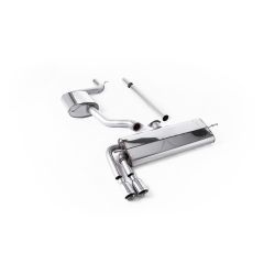 Escape cat-back resonado homologado ECE Milltek Sport VW Golf Mk7.5 1.5TSI Evo GT & R-Line (17-21)
