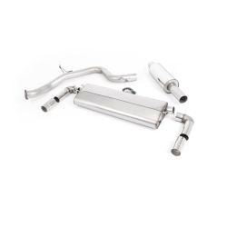 Escape cat-back resonado homologado ECE Milltek Sport VW Golf Mk7.5 GTI (TCR y Performance Pack, con GPF) (19-20)