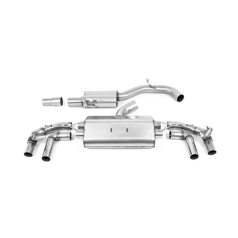 Escape OPF-back resonado homologado ECE Milltek Sport VW Golf R Mk8/Mk8.5 (21-)